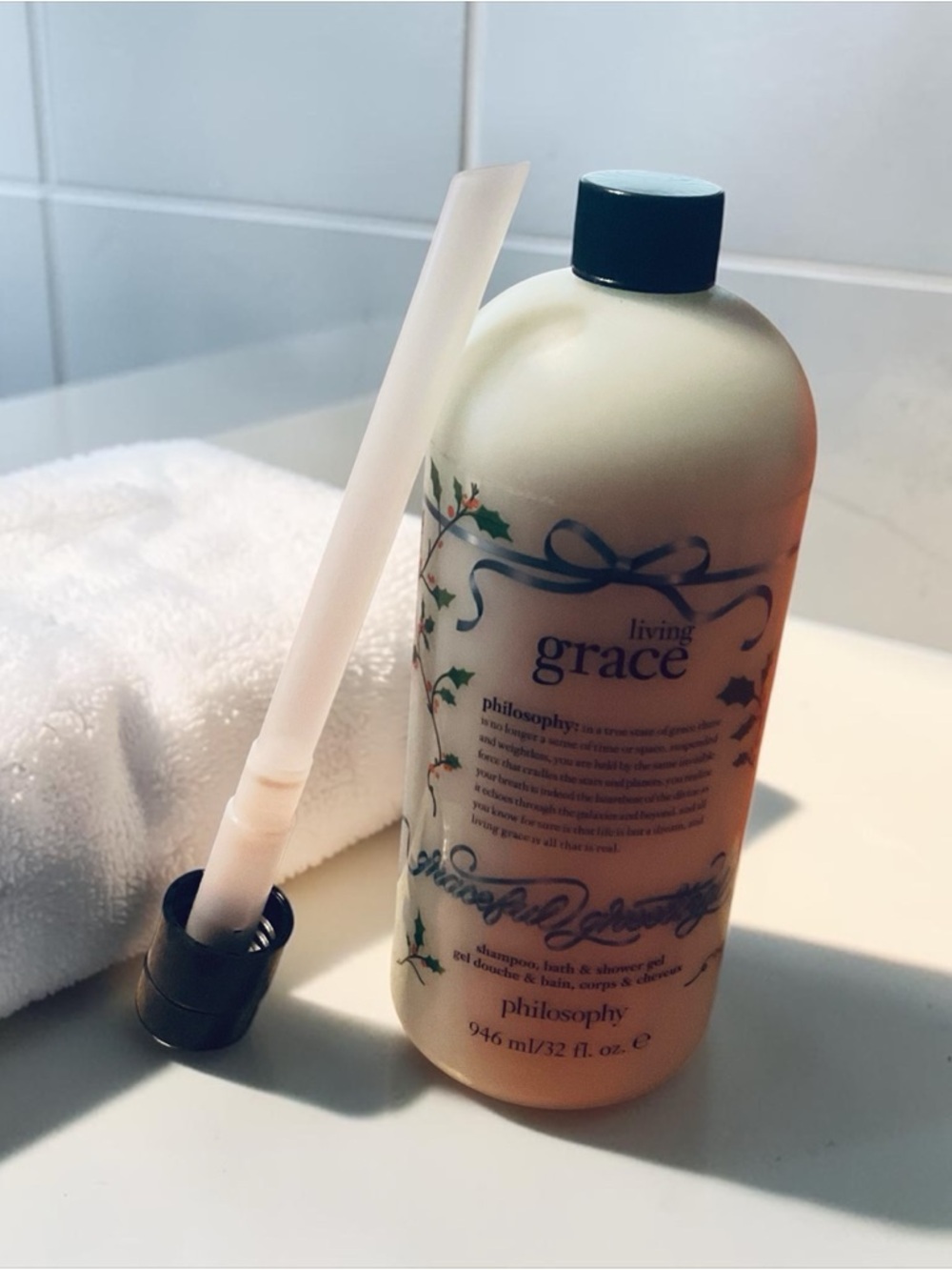 Philosophy Living Grace 3-in-1 Shower Gel Body Wash - 32 fl oz.